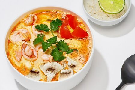 Том Ям с креветками