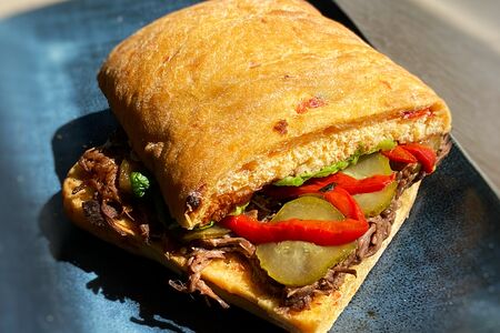 Панини Рваная говядина