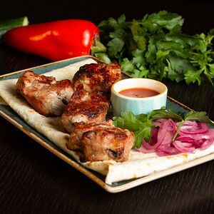 Шашлык из cвинoй вырезки