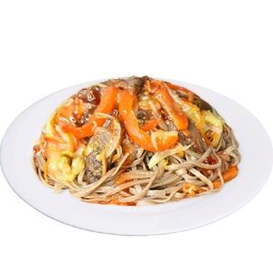 Гречневая с говядиной в соусе лемонграсс