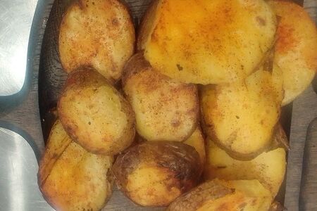 Картофель на углях