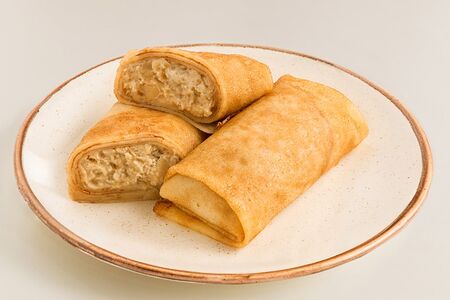 Блинчики с курицей