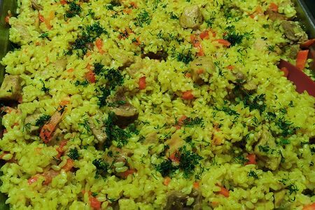 Плов из свинины