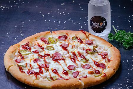 Открытая пицца Дьябло