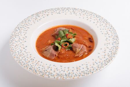 Стю по-канадски с мясом из нашей коптильни