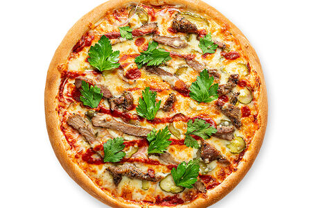 Пицца Шашлычная со свининой