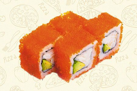 Ролл Калифорния с крабом