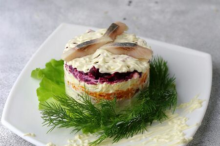Салат Сельдь под шубой