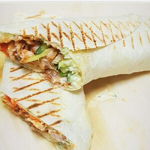 Шаурма со свининой большая