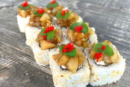 Тартар с гребешком