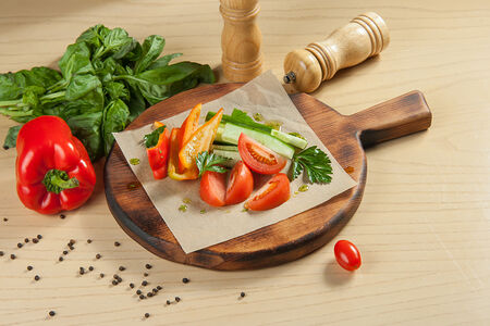 Свежие овощи