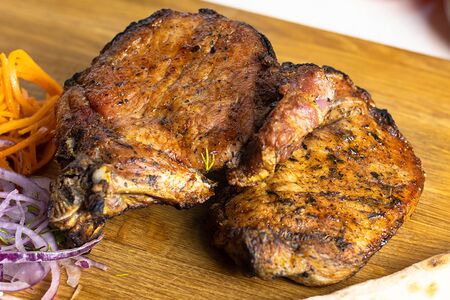 Шашлык из cвинoго карбонада