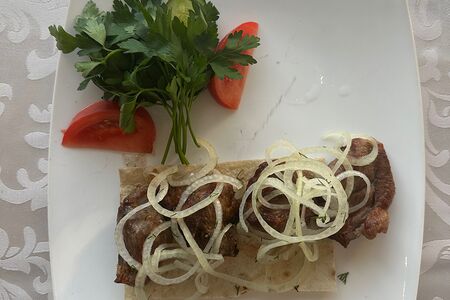 Шашлык из бараньей мякоти