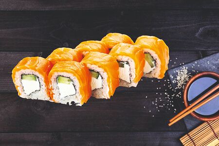 Филадельфия с лососем