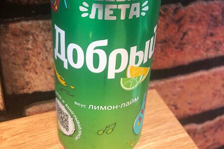 Добрый Лимон-лайм газированный напиток