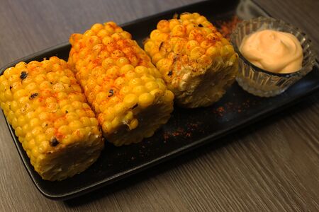 Пряная кукуруза на гриле