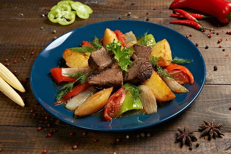 Жаркое из говядины Халяль