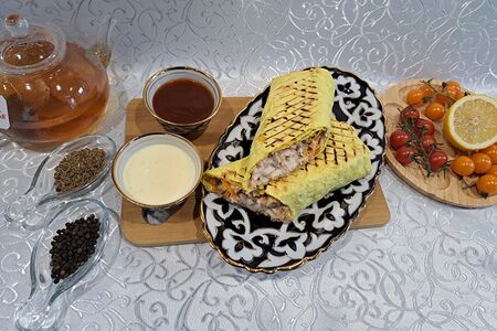 Шаурма с сыром