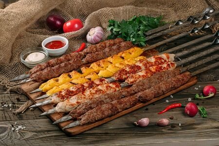 Ассорти люля-кебабов