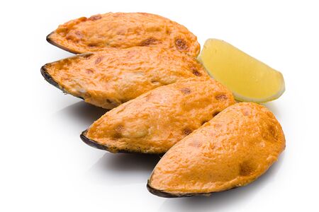 Мидии в спайс соусе