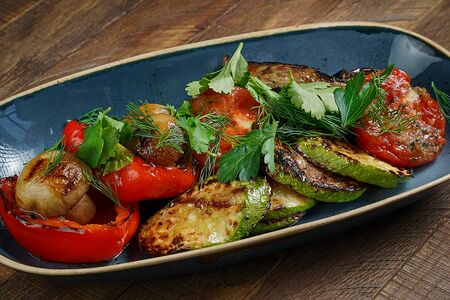 Овощи на углях