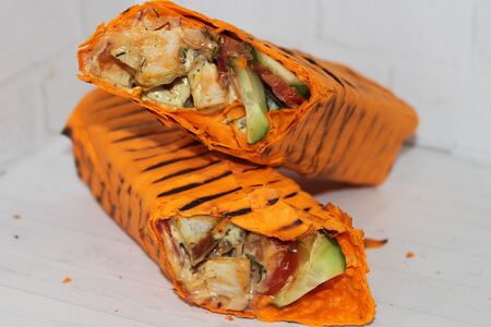 Шашлык из свинины в сырном лаваше стандарт