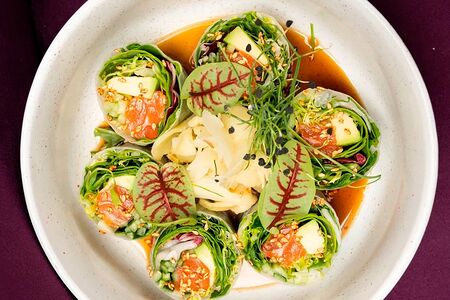 Фреш ролл в рисовой бумаге