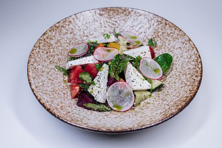 Овощной с пикантным сыром