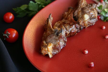 Шашлык из корейки ягненка