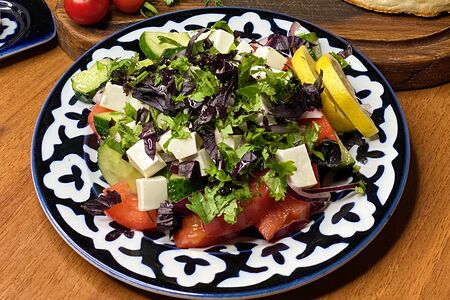 Салат Чобан с брынзой