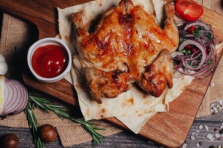 Цыплёнок на мангале