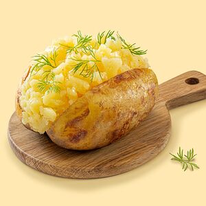 Крошка Картошка с укропом и растительным маслом