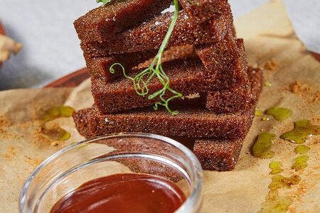 Гренки чесночные