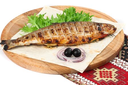 Форель на гриле