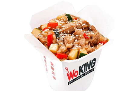 Тяхан с овощами