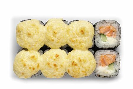 Запеченный с лососем