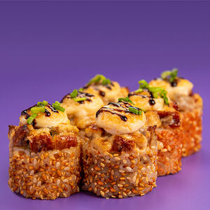 Запеченный ролл с угрем