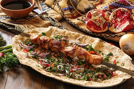 Шашлык из курицы