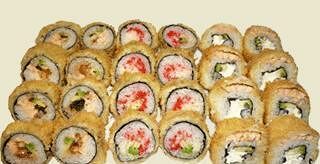 Ассорти Горячие роллы