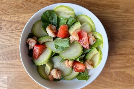 Салат Креветка-цукини