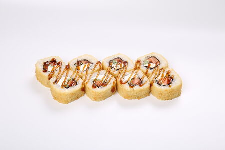 Жареный лосось