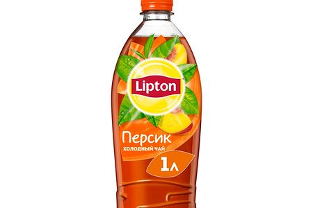 Холодный чай Липтон Персик