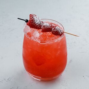 Лимонад Малиново-имбирный