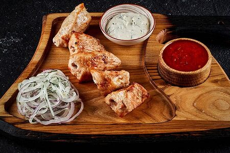 Шашлык из куриного филе