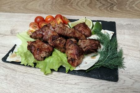 Шашлык из свиной шейки