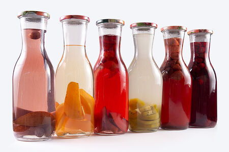 Компот из груши и сливы