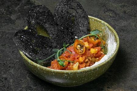 Тартар из тунца с манго