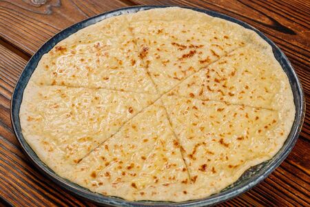 Хычин с картофелем и сыром