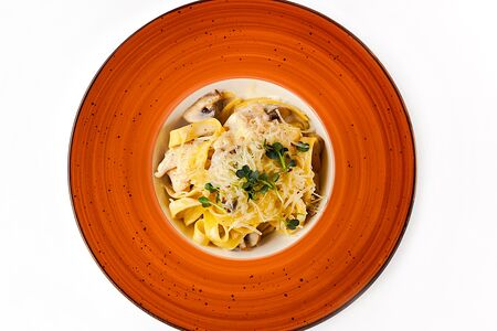 Альфредо с курицей