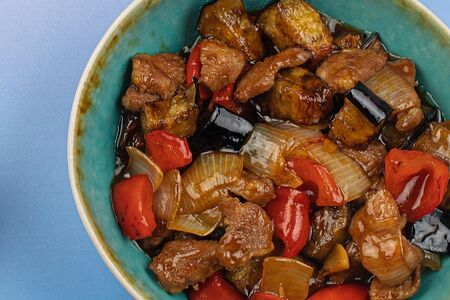 Баклажаны с мясом